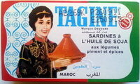 Sardines à l'huile de soja aux légumes, piment et épices
