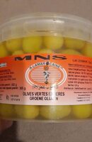 Olivas verdes enteras