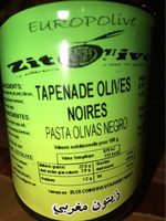 Tapenades olives noires