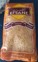 Riz long jaune