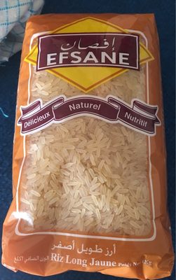 Riz long jaune