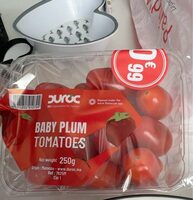 Baby plum tomatoes