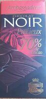 Ambassadeur noir précieux 70% cacao