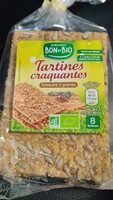 Tartines craquantes épeautre 3 graines