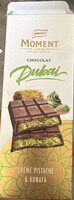 Chocolat Dubai crème pistache & kunafa