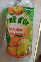 Eau fruitée orange ananas