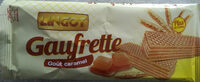 Gaufrette goût caramel