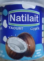 Yaourt aromatisé noix de coco