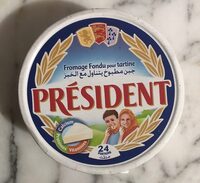 Fromage fondu président 24 portions