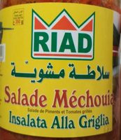 Salade Mechouia Riad Piquante 37 CL X 12 Arev