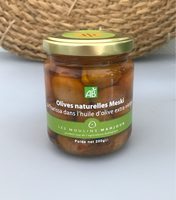 Olives naturelles Meski à l'harissa
