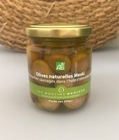 Olives naturelles Meski Ail & Herbes sauvages