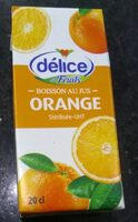 Boisson au jus d'orange