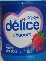 Délice le yaourt (fruits de bois)