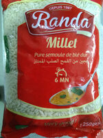 Pâte à Soupe: Millet