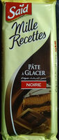 Pâte à Glacer Noire Mille Recettes Said