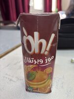 Lot De 6 Jus De Banane Et Orange Oh
