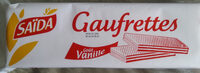 Gaufrette gout vanille