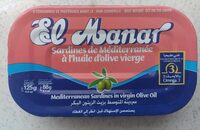 Sardines de méditerranée à l’huile d’olive vierge
