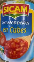 Tomates Pelées en cubes