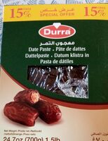 Pasta de dátiles