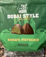 Dubai Style Chocolate Kanufa Pistachio