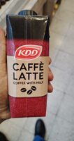 Kdd coffee latte coffee with milk