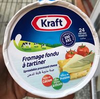 Kraft fromage fondu à tartiner