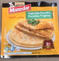 Paratha vegetal