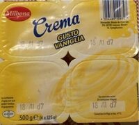 Crema gusto vaniglia