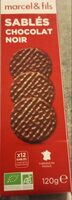 Sablés chocolat noir