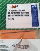 Batonnets de surimi