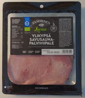 Luomu ylikypsä savusaunapalviviipale
