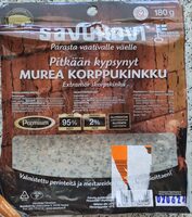 Pitkään kypsynyt murea korppukinkku
