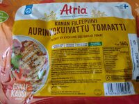 Chicken white meat in sun-dried tomato sauce