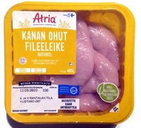 Kanan ohut fileeleike naturel