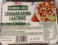 Kunnon arki lihamakaroonilaatikko