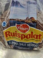 Ruispalat tumma ohut herkku
