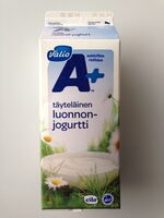 A+ täyteläinen luonnonjogurtti