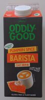 Pumpkin spice barista oat drink
