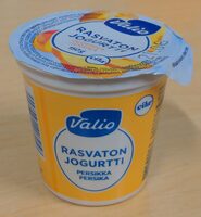 Rasvaton jogurtti persikka