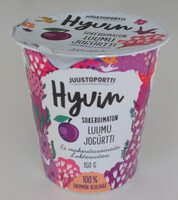 Sokeroimaton luumu jogurtti
