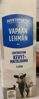 Vapaan lehmän maito
