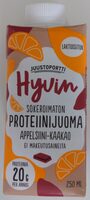 Hyvin sokeroimaton proteiinijuoma appelsiini-kaakao