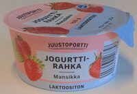 Jogurttirahka mansikka