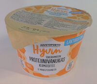 Hyvin sokeroimaton proteiinivanukas kermatoffee