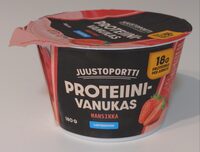 Proteiini Vanukas Mansikka