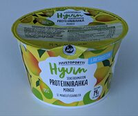 Hyvin sokeroimaton proteiini rahka mango