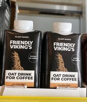 Oat Drink For Coffee