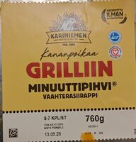 Kananpojan Grillin Minuuttipihvi Vaahterasiirappi